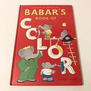 Vtg 1984 Babars Book of Color  by Laurent DeBrunhoff Random House